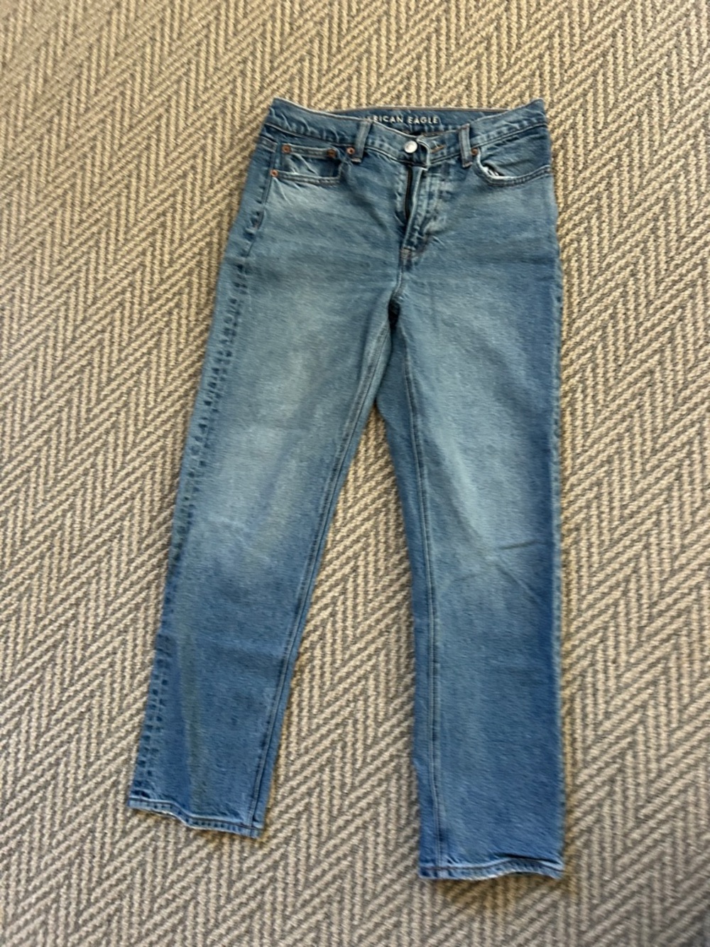 American Eagle Outfitters Light Blue Straight Jeans